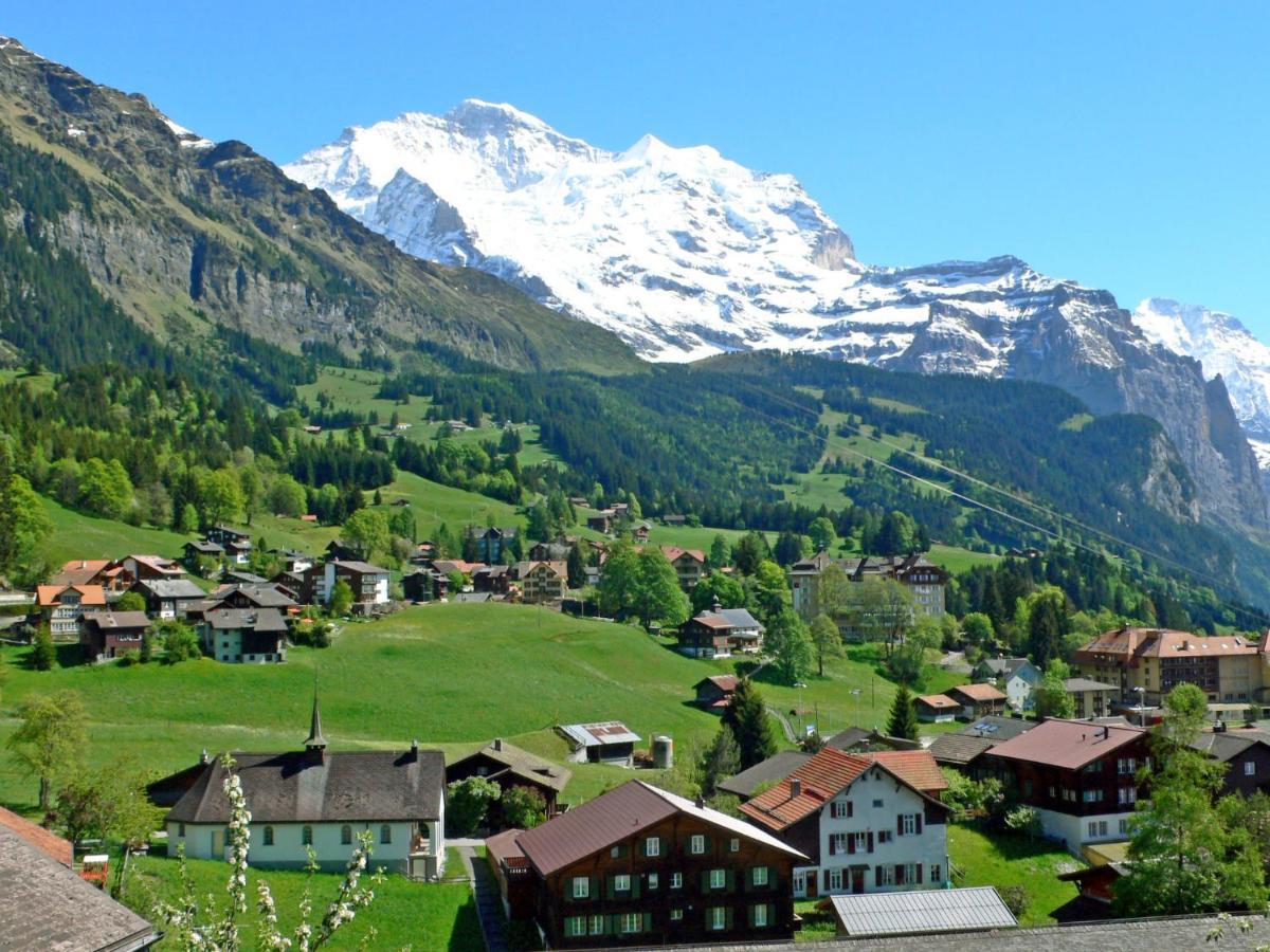 Apartment Silberhorn-1 By Interhome Wengen Exterior foto